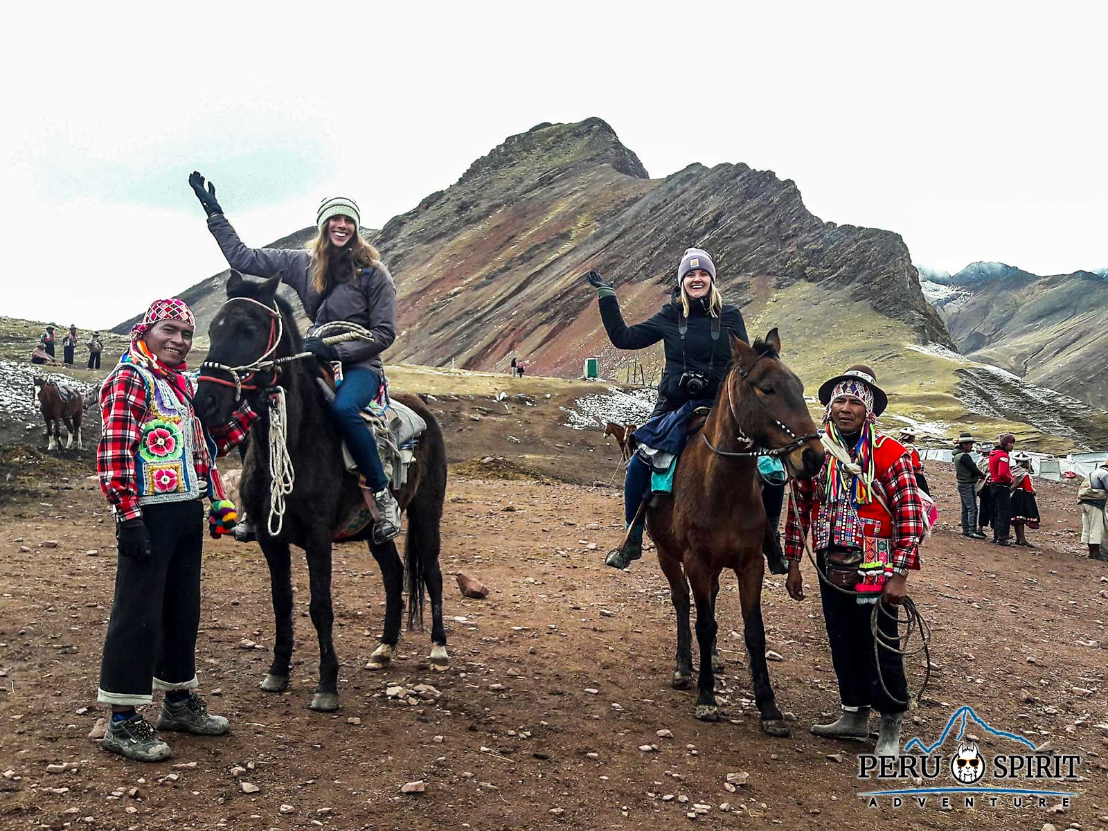 Rainbow Mountain Cusco by Horse