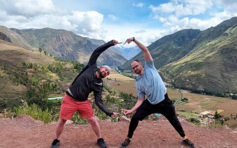 On a tour to Sacred Valley, we stop at the Mirador of Taray to admire the view of the Sacred Valley